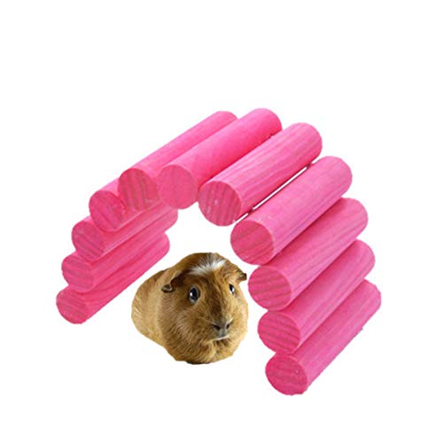 Hamster Spielzeug für den käfig Hamster Spielzeug Hamster Sand Hamster Haus Hamster Klettern Spielzeug Kaninchen Spielzeug Hamster käfig pink von LEDDP