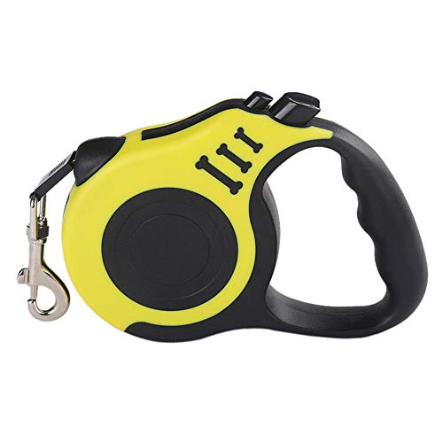 Hunde Geschirr Geschirr Hund Hunde Leine Schleppleine FüR Kleine Hunde Sicherheitsgeschirr Hund Hundegurt FüRs Auto Hundegeschirr Auto for Reisen Yellow,3m von LEDDP