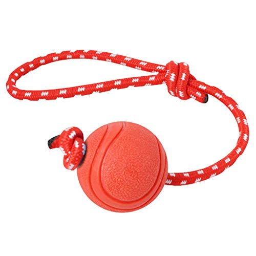 LEDDP Hunde Spielsachen Hund Spielzeug FüR Hunde Kauspielzeug Welpen Hundetau Geflochtener Ball Hunde Ball Hund Intelligenzspielzeug for Welpentraining 1pcs von LEDDP