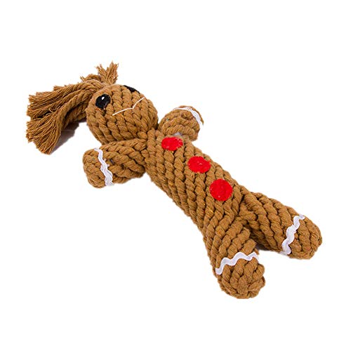 LEDDP Spielzeug Hund Dog Toys Hundetau Gestrickte Spielzeuge Activity Ball Hund Zerrspielzeug Hund Hund Intelligenzspielzeug Welpen ZubehöR for Welpentraining von LEDDP