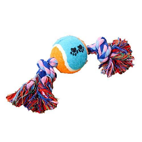 LEDDP Spielzeug Hund Kauspielzeug Hund Hundetau Gestrickte Spielzeuge Hund Zahnpflege Hunde Ball Zerrspielzeug Hund Hund Intelligenzspielzeug for Welpentraining von LEDDP