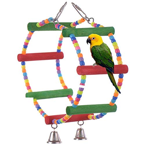 Wellensittich ZubehöR Wellensittich Spielzeug FüR Den KäFig Wellensittich Spielzeug Papagei Spielzeug African Grey Vögel Spielzeug Papagei Spielzeug von LEDDP