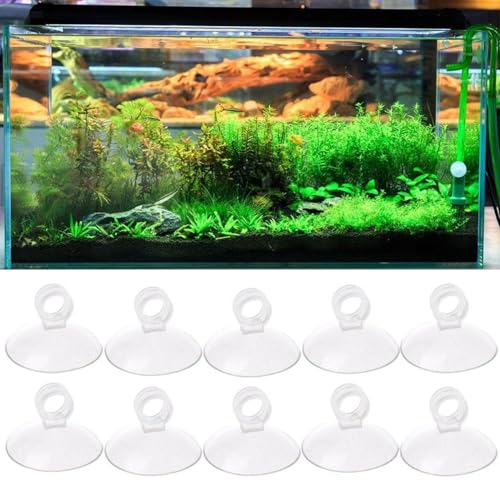 LEELOU 10 Prozent Packung Aquariumfisch Für Tanksaugung Tasse Ersatz Trottel Rohrhalter Weicher Transparenter Plastikclip 0 28 Zoll von LEELOU