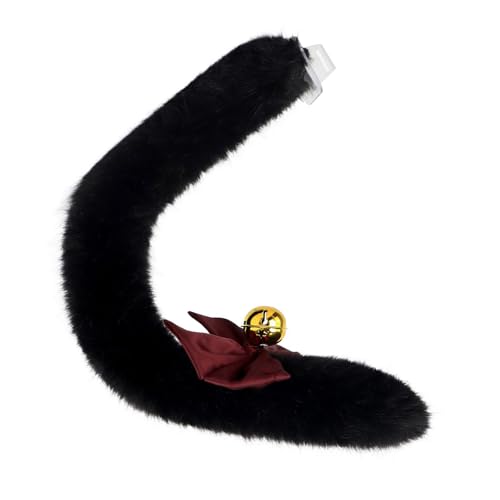 Katzen Verkleiden Outfits Mit Katzen Ohren Stirnband Furry Tail Halloween Katzen Kostümzubehör Für Girl Christmas Cosplay von LEIDJGUN