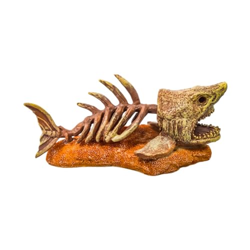 LEIDJGUN Künstliche Fischgräten Höhlenverstecke Aquarium Dekorationen Für Aquarien Terrarien Garnelenverstecke Fischgräten Ornament von LEIDJGUN