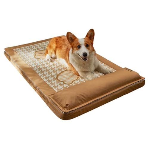 LHDQ Selbstkühlende Matte für Hunde, Transient Cool Feeling Pads, Kühlkissen für Haustiere, Eisseidenmatte, Kühldeckenkissen,45CM x30CM,B von LHDQ