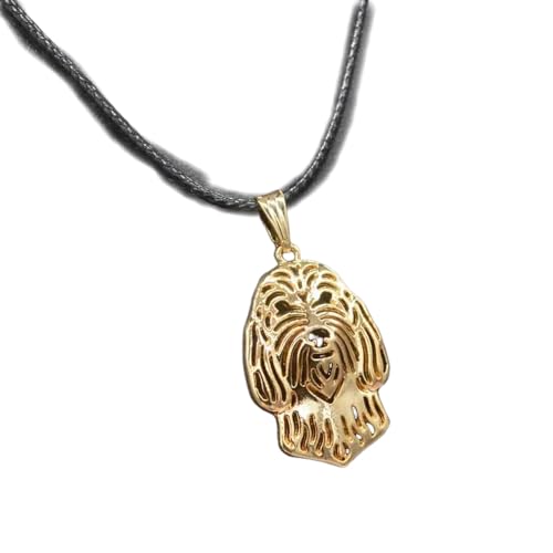 Liebhaber Schmuck Haustier Hund Anhänger Halsketten Frauen Petit Basset Griffon Vendeen Halsketten Geschenk von LIANGING