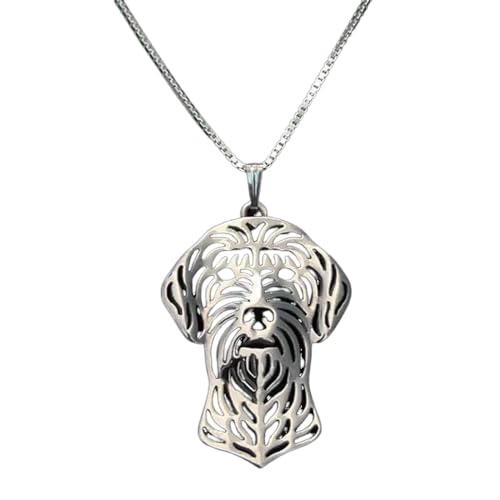 Schmuck Haustier Hund Anhänger Halsketten Wirehaired Pointing Griffon Halsketten Geschenk von LIANGING