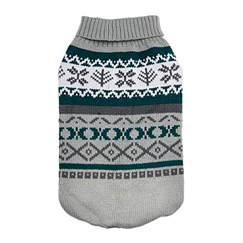 LIANYG Hund Kostüm Kleine Hundepullover Warme Herbst Winter Hundekleidung Welpen Strickwaren Rollkragen Häkeln Hundemantel (Color : D, Size : XL) von LIANYG