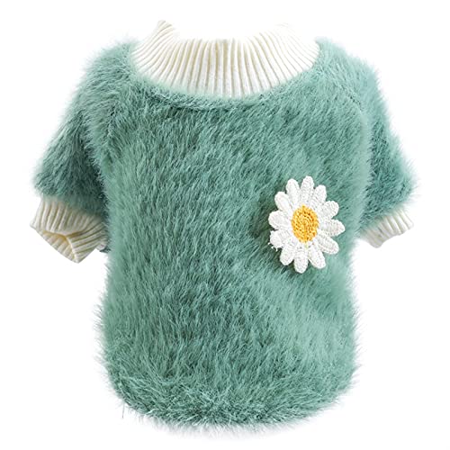 LIANYG Hundepullover Hund Kleidung Herbst Winter Haustier Pullover Hund Katze warm verdickte Kleidung plüsch Hund Kleidung Haustier Kleidung Hund Kleidung Winter Katzenpullover von LIANYG