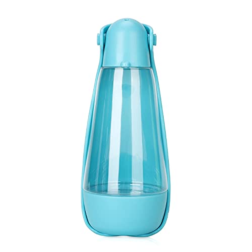 LIANYG Trinkflasche Hund Hunde Tragbare Lebensmittel Wasserflasche Reisen/Ausflug/Gehen Faltbare Flasche Lebensmittelschale Trinken/Essen Outdoor Dispenser Hundetrinkflasche von LIANYG