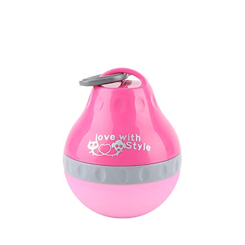 LIANYG Trinkflasche Hund Tragbare Haustier Wasserflasche Für kleine Hunde Katzen Silikon Reisen Welpen Haustier Hund Trinkschale Outdoor Wasser Dispenser Pet Produkte Hundetrinkflasche von LIANYG