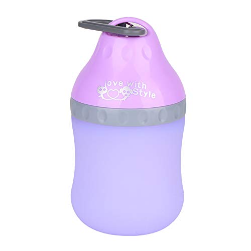 LIANYG Trinkflasche Hund Tragbare Haustier Wasserflasche Für kleine Hunde Katzen Silikon Reisen Welpen Haustier Hund Trinkschale Outdoor Wasser Dispenser Pet Produkte Hundetrinkflasche von LIANYG