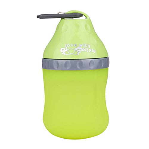 LIANYG Trinkflasche Hund Tragbare Haustier Wasserflasche Für kleine Hunde Katzen Silikon Reisen Welpen Haustier Hund Trinkschale Outdoor Wasser Dispenser Pet Produkte Hundetrinkflasche von LIANYG