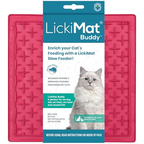 LICKIMAT Buddy Cat Pink von LICKIMAT