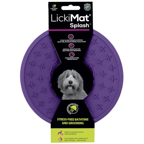 LICKIMAT Industripet Splash Purple von LICKIMAT