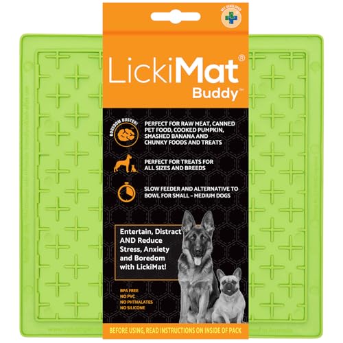 LICKIMAT LM9003 Buddy Leckerli-Matte, farblich sortiert von LICKIMAT