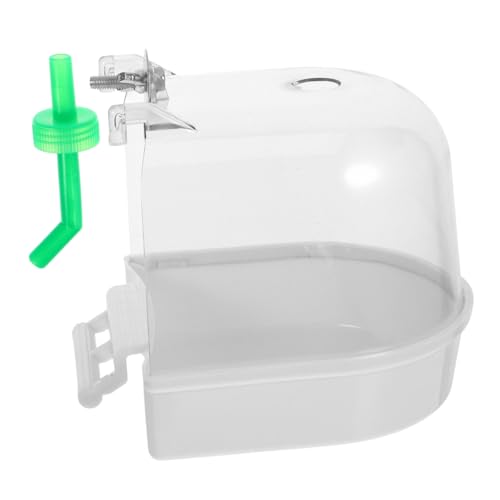 LIGHTAOTAO Vogelbadewanne für Käfig Kunststoff-badeschale mit Glatten Kanten Einfach zu Montieren für Wellensittiche und Papageien Sicherer Badebereich Innen für Sand Wasserbäder LIGHTAOTAO Vogelbadewanne für Käfig Kunststoff-badeschale mit Glatten Kanten Einfach zu Montieren für Wellensittiche und Papageien Sicherer Badebereich Innen für Sand Wasserbäder von LIGHTAOTAO