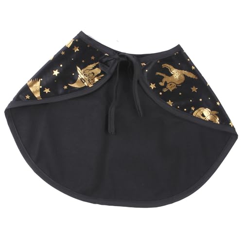 Hundeumhang, Cosplay-Kostüm, Halloween, Sternenmuster, schwarzer Hexenumhang, Hexen-Thema, Cosplay, Haustierkostüm, Katzen Hundeumhang, Cosplay-Kostüm, Halloween, Sternenmuster, schwarzer Hexenumhang, Hexen-Thema, Cosplay, Haustierkostüm, Katzen von LIGSLN
