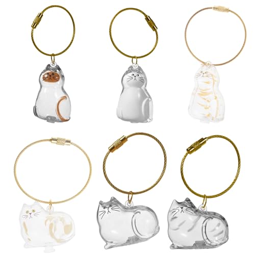 LIGSLN Acryl-Schlüsselanhänger zum Sammeln von Katzen- und Hundehaaren, Aufbewahrungsflasche für Tierhaare mit Seil, niedliches Haustier-Gedenkgeschenk, Katzenfell, Andenken, Schlüsselanhänger LIGSLN Acryl-Schlüsselanhänger zum Sammeln von Katzen- und Hundehaaren, Aufbewahrungsflasche für Tierhaare mit Seil, niedliches Haustier-Gedenkgeschenk, Katzenfell, Andenken, Schlüsselanhänger von LIGSLN