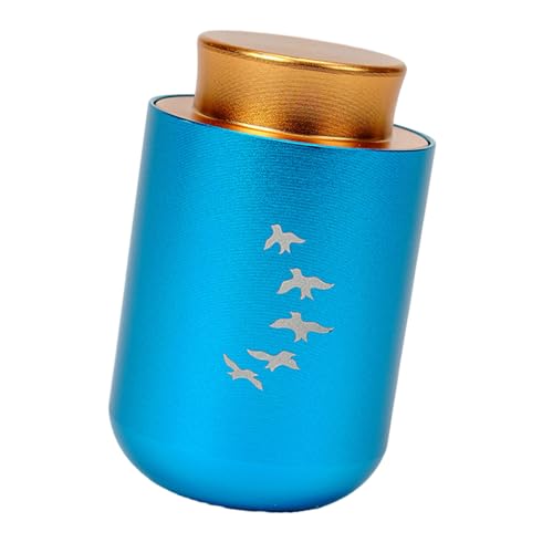 LIGSLN Einfache Asche Urne Gedenkschmuck Einäscherungsbox Metallglas Einäscherung Schmuck Urne Schatulle für Asche Haustier Asche Aufbewahrungsbehälter LIGSLN Einfache Asche Urne Gedenkschmuck Einäscherungsbox Metallglas Einäscherung Schmuck Urne Schatulle für Asche Haustier Asche Aufbewahrungsbehälter von LIGSLN