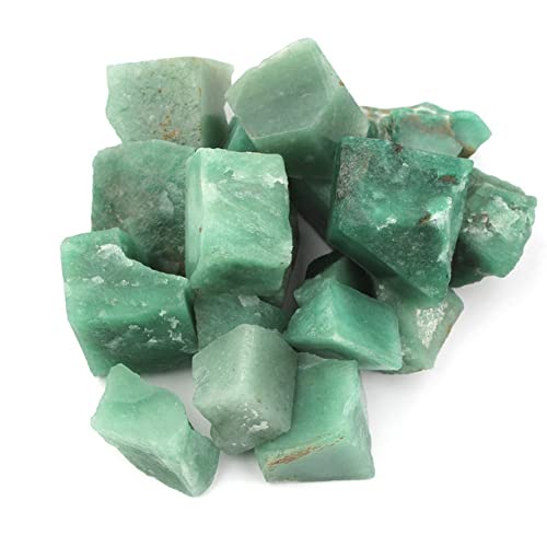 LIJUCAI 100 g Bulk Lots roher rauer Kristallquarz natürlicher Stein Amethyst Citrin Fluorit Mineralexemplar Gartendekoration, verwirrende Jade von lightclub