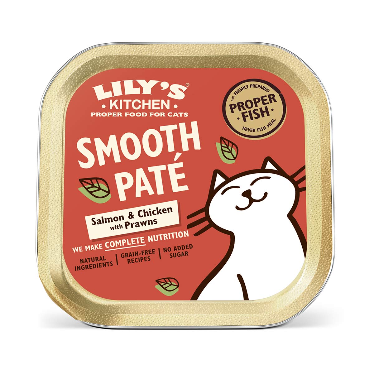 LILY'S KITCHEN Cat Smooth Paté Lachs & Huhn 19x85g von LILY'S KITCHEN