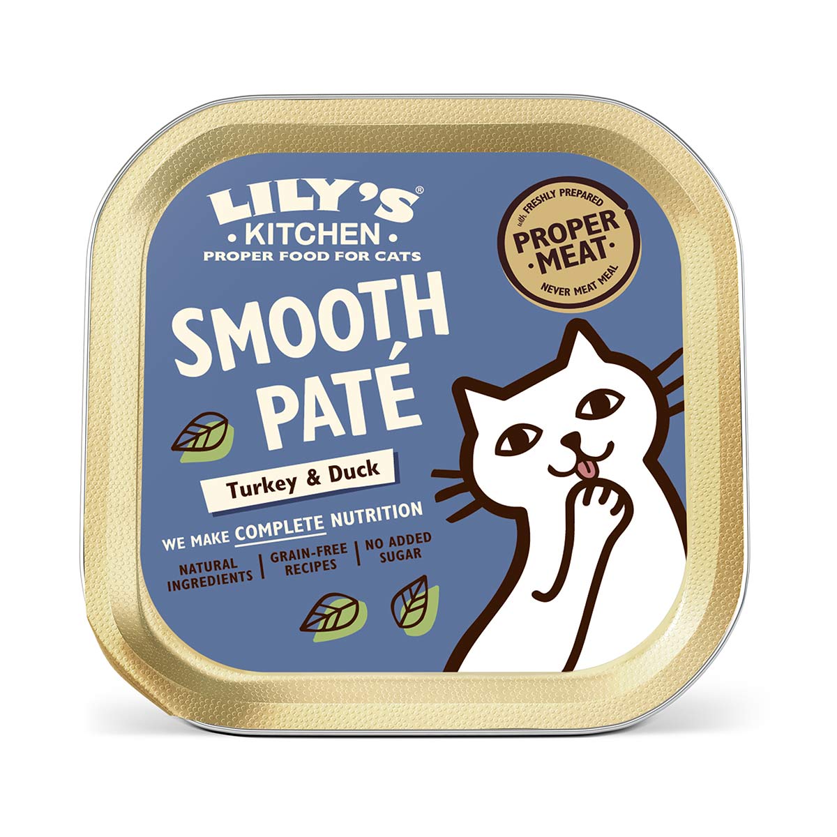 LILY'S KITCHEN Cat Smooth Paté Truthahn & Ente 19x85g von LILY'S KITCHEN