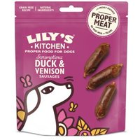 LILY'S KITCHEN Snacks Hund Adult Training Sausage Treats Ente & Wild 8x70 g von LILY'S KITCHEN