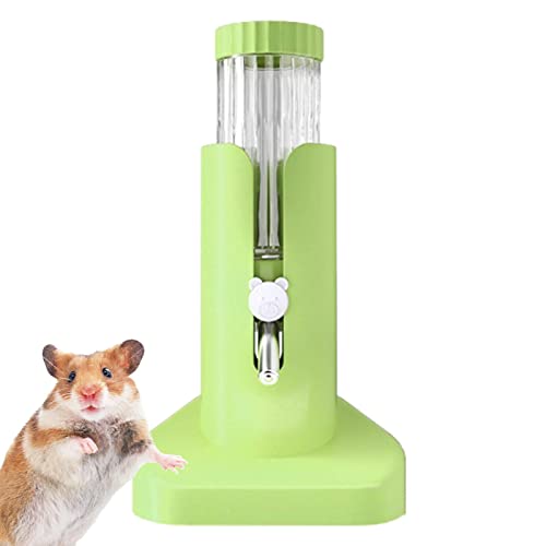 LINGJIONG Hamster-Wasserflasche | Verstellbarer Wasserspender für kleine Haustiere mit Stabiler Basis,Tropffreie Wasserflaschen für kleine Schweine, Frettchen von LINGJIONG