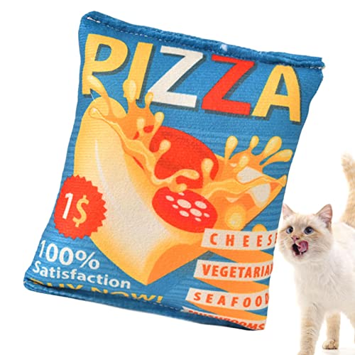 LINGJIONG Katzenminze-Spielzeug für Katzen,Kartoffelchips Katzenspielzeug mit Katzenminze | Kitten Interaktives Spielzeug für Katzenliebhaber Geschenke, Chew Bite Kick Toys liefert von LINGJIONG