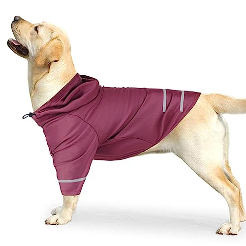 LINGJIONG Sommerkleidung für kleine Hunde | Welpen-Shirts für kleine Hunde,Haustierkleidung, reflektierend, UV-blockierend, schnell trocknend, atmungsaktiv, für Retriever Labula Husky von LINGJIONG