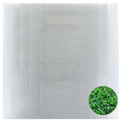 LINLAN 5 Stück 20 x 30 cm Aquatische Moos Mesh Pads aus 304 Edelstahl, Mooswand, leicht zuschneidbar, zum Befestigen und Vermehren von Wasserpflanzen, DIY Aquariumfilterung und Aquascaping von LINLAN