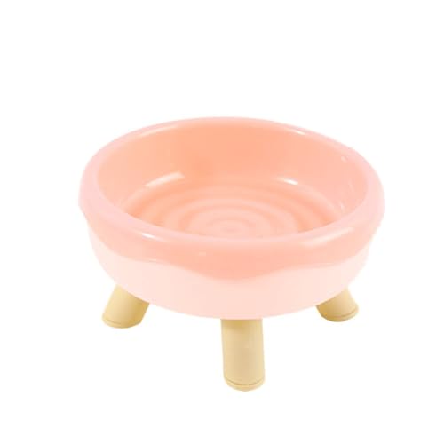 Pet Bowl Donut Bowl Katze/Hund Fressen & Trinken Einzelnapf,Rosa von LINYUMEILL