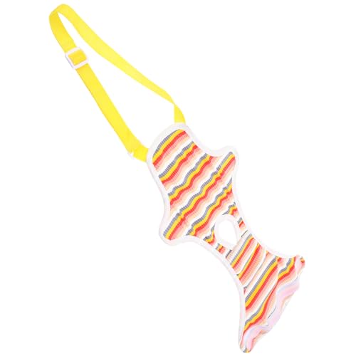 LIOOBO 1 Stück Hundehose für Hündinnen Waschbare Atmungsaktive Hygieneunterhose für Welpen und Hunde Läufigkeit Verstellbar Orange Gestreift Haustierzubehör LIOOBO 1 Stück Hundehose für Hündinnen Waschbare Atmungsaktive Hygieneunterhose für Welpen und Hunde Läufigkeit Verstellbar Orange Gestreift Haustierzubehör von LIOOBO