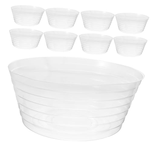 LIOOBO 10 Stück Dicke Blumentopfuntersetzer Wasserdichtes Pflanzentopf Zubehör für und Außenbereich für Pflanzenpflege und Schutz von Oberflächen LIOOBO 10 Stück Dicke Blumentopfuntersetzer Wasserdichtes Pflanzentopf Zubehör für und Außenbereich für Pflanzenpflege und Schutz von Oberflächen von LIOOBO