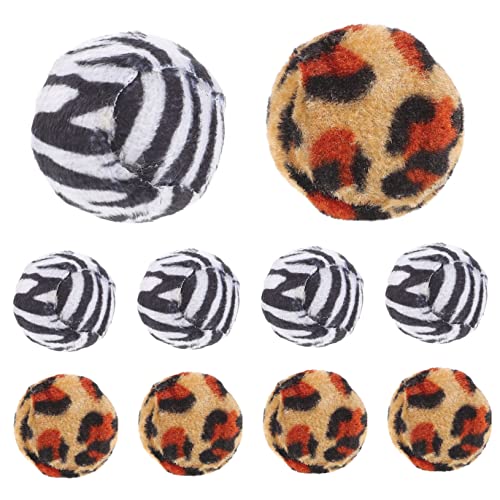 LIOOBO 10St Katzenspielzeugball interaktives dekompressions Kratzfestes cat Toy Katzenspiele Kätzchen Pet Bälle Trainingsspielzeugball pp von LIOOBO