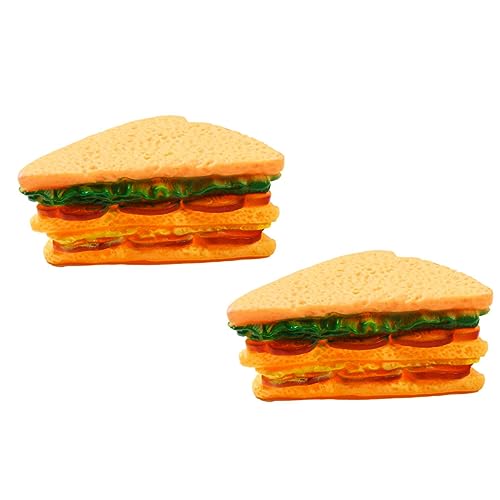 LIOOBO 2stücke Hundespielzeug Mit Quietscher Sandwich-Form Langlebige Kauspielzeuge Für Zahnpflege Von Hunden Für Interaktives Spielen Bekämpfung Von Langeweile LIOOBO 2stücke Hundespielzeug Mit Quietscher Sandwich-Form Langlebige Kauspielzeuge Für Zahnpflege Von Hunden Für Interaktives Spielen Bekämpfung Von Langeweile von LIOOBO