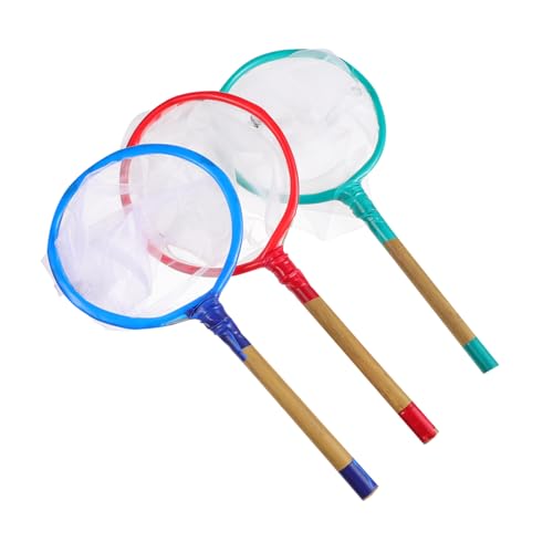 LIOOBO 3Stücke Tragbares Fischernetz Handheld Aquarium Kescher mit Mesh für Fische und Garnelen Hochwertiges Edelstahlmaterial und Langlebige Konstruktion LIOOBO 3Stücke Tragbares Fischernetz Handheld Aquarium Kescher mit Mesh für Fische und Garnelen Hochwertiges Edelstahlmaterial und Langlebige Konstruktion von LIOOBO