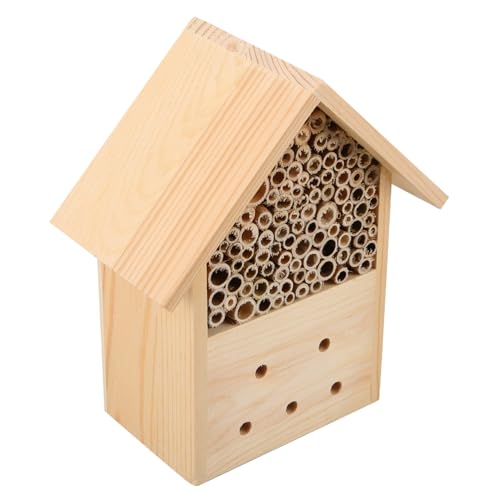 LIOOBO Bienenhaus Aus Holz, Bienenstock, Honigbienenhaus, Garten-hängekabine, Outdoor-versorgung von LIOOBO