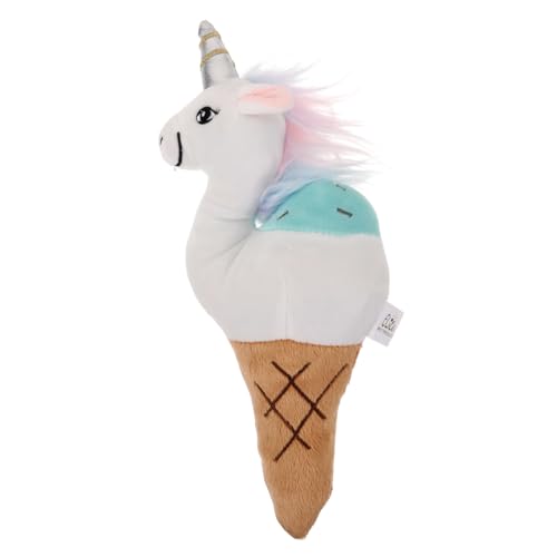 LIOOBO Plüsch Hundespielzeug Einhorn Quietschendes Kauspielzeug für Welpen Cartoon Tierform zur Beschäftigung und Zahnpflege Robustes Beißspielzeug gegen Langeweile und Destruktives LIOOBO Plüsch Hundespielzeug Einhorn Quietschendes Kauspielzeug für Welpen Cartoon Tierform zur Beschäftigung und Zahnpflege Robustes Beißspielzeug gegen Langeweile und Destruktives von LIOOBO