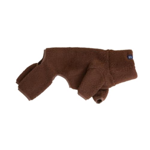 Little Beast Haustier-Fleece-Hemd, Einheitsgröße, dehnbares Polyester-Fleece-Hemd für Ihren Welpen, Hunde-Fleece-Hemd (Magic Brownie, Größe L) von LITTLE BEAST