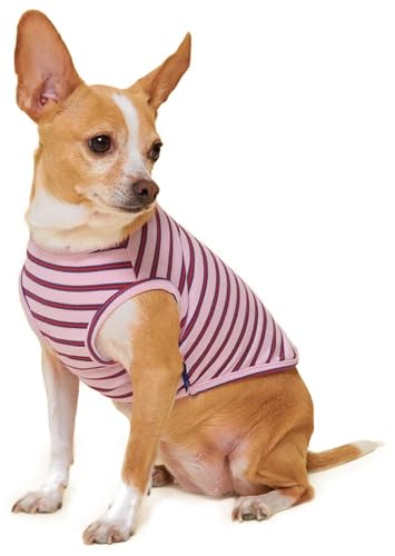 Hundekleidung, Hundekleidung für große Hunde, mittelgroße Hunde und kleine Hunde (Hunde-Shirts sind in verschiedenen Farben und Stilen erhältlich), Größe: große Hunde, Rosa von LITTLE BEAST