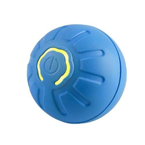 LIUANDS Interaktives Hunde Rollball Spielzeug mit LED-Licht Hindernisvermeidung Hunde Outdoor Training Ball Spielzeug Haustier Molar Kauball von LIUANDS