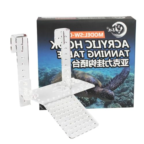 LIUASMUE Acryl Für Sonnenplattform Schildkröte Rampe Kletterleiter Ruhe Terrasse Fisch Für Tank Aquarium Für Tur Island Für Tank von LIUASMUE