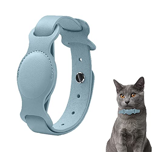 LIUBO Silikon-Schutzhülle für AirTag, Haustier-Halsband für Hunde/Katzen, mit AirTag-Schutzhülle, wirklich tropfsicher, staubdicht und kratzfest (S) von LIUBO