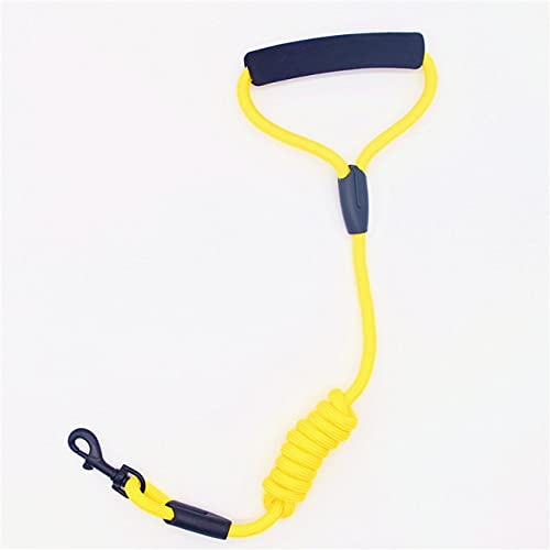 LIUXIN 1 Stück kleine und mittelgroße Hundeleine Outdoor Dog Walking Anti-Stretching Hundekette Nylon Zähigkeit Anti-beißendes Handseil PetSupplies von LIUXIN