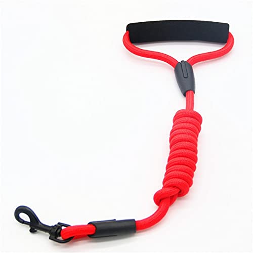 LIUXIN 1 Stück kleine und mittelgroße Hundeleine Outdoor Dog Walking Anti-Stretching Hundekette Nylon Zähigkeit Anti-beißendes Handseil PetSupplies von LIUXIN