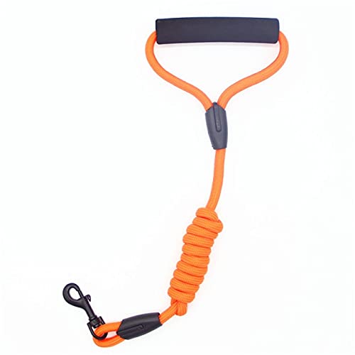 LIUXIN 1 Stück kleine und mittelgroße Hundeleine Outdoor Dog Walking Anti-Stretching Hundekette Nylon Zähigkeit Anti-beißendes Handseil PetSupplies von LIUXIN