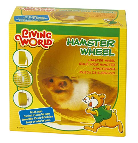 Living World Hamsterrad, Hamsterlaufrad, gelb von LIVING WORLD